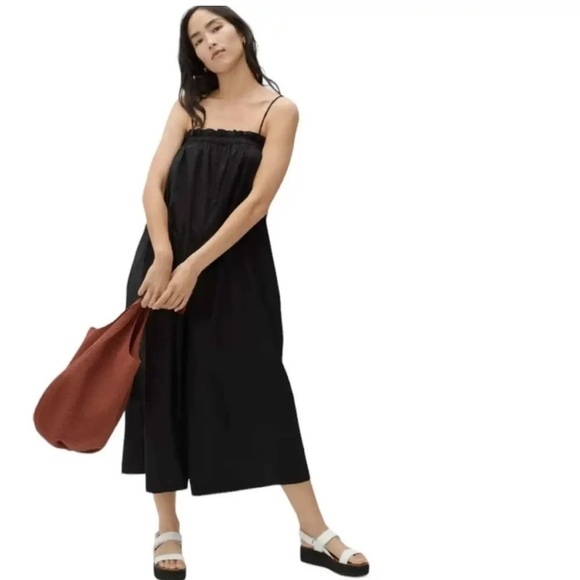 Everlane large black flowy jumpsuit . - Picture 1 of 12